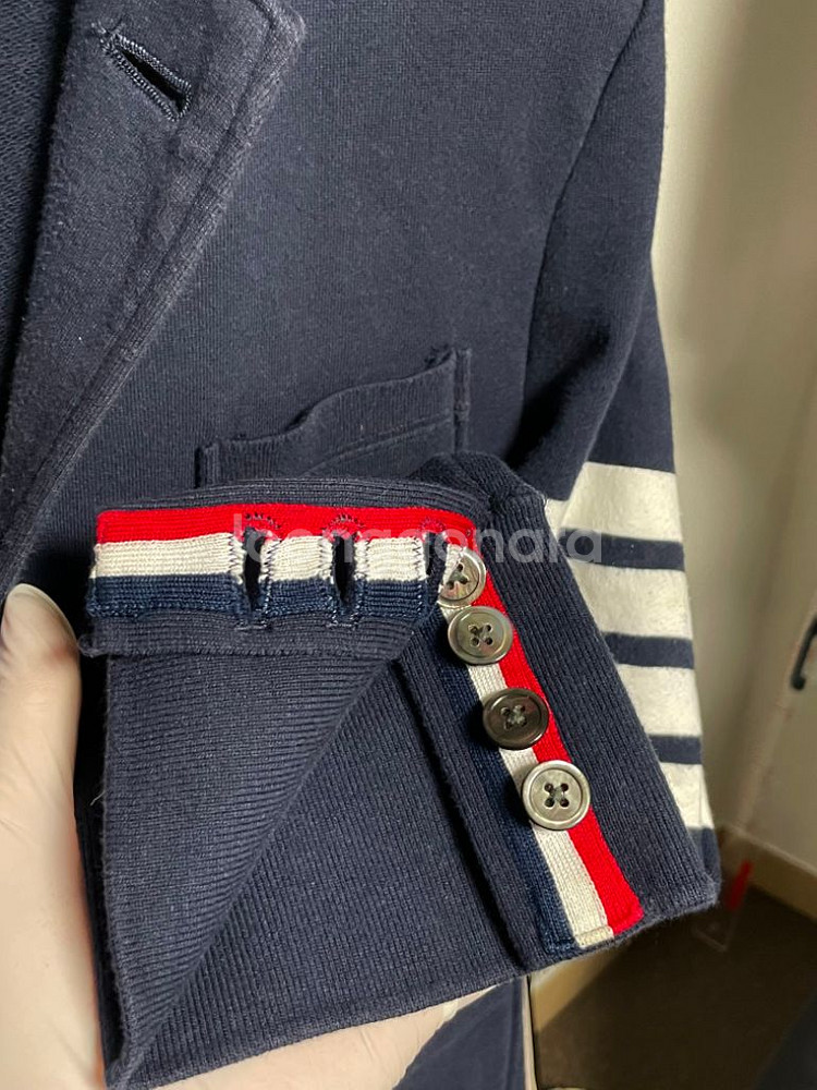 [백화점판/1 size]톰브라운 사선완장 코튼 블레이저--3