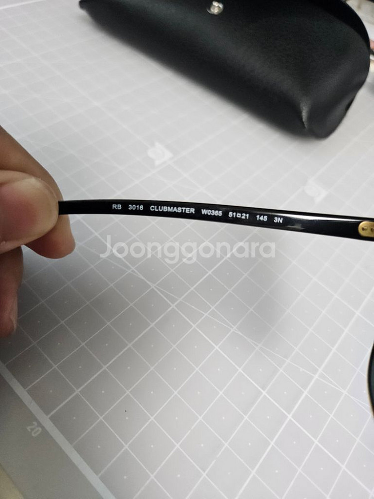 국내 정품 레이벤 클럽마스터 RB3016 W365 51--2