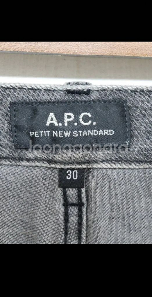 (30) APC 청바지 그레이진 스판 아페세 데님팬츠--2