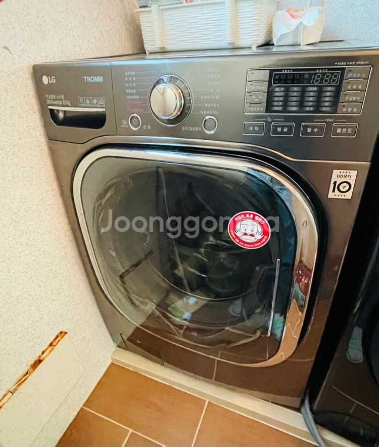 lg 트롬 드럼세탁기 21kg--1