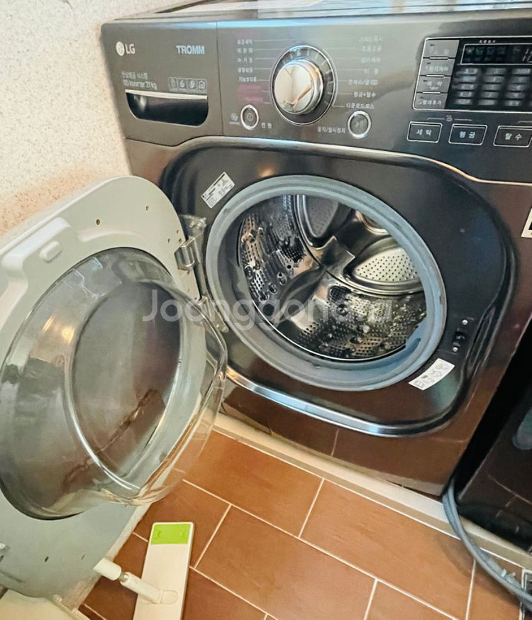 lg 트롬 드럼세탁기 21kg--2