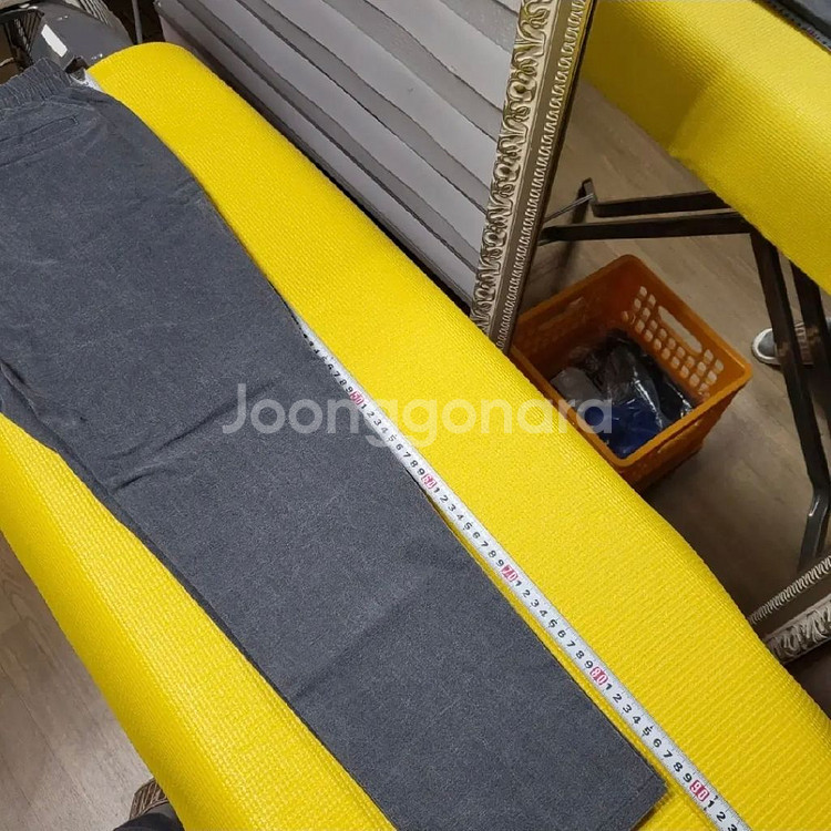 550 ) 면 스판짱짱 교복느낌 캐쥬얼 밴딩끈바지 새것--3