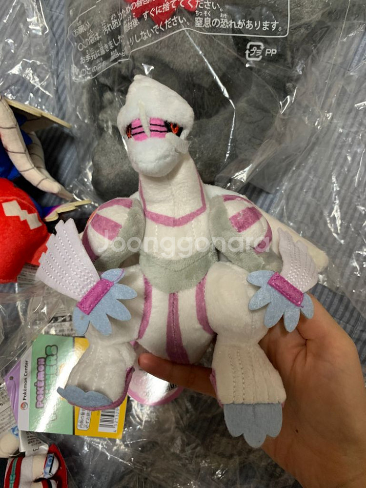 포켓몬 인형4종 일괄판매(다크라이, 펄기아, 꼬부기 외--3