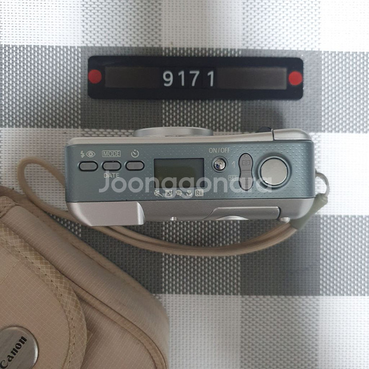 캐논 프리마 슈퍼 105 U DATE 필름카메라 파우치--1