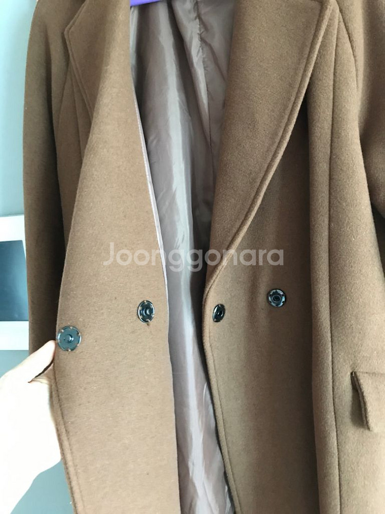 여자 울코트 롱코트 프리사이즈(새거)--2