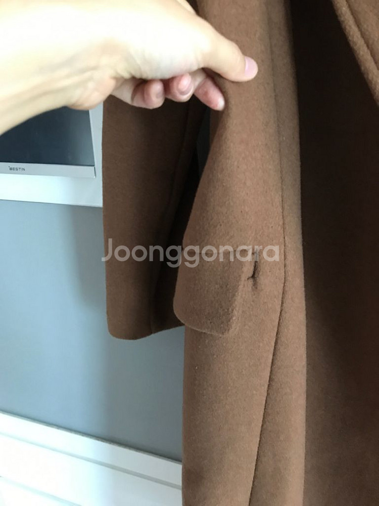 여자 울코트 롱코트 프리사이즈(새거)--5