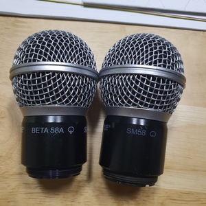 SHURE 무선마이크 헤드카트리지 BETA58,SM58