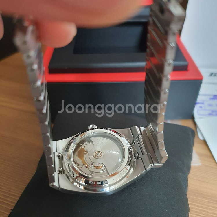 티쏘 prx 파워매틱 35mm 아이스블루(24년)--5