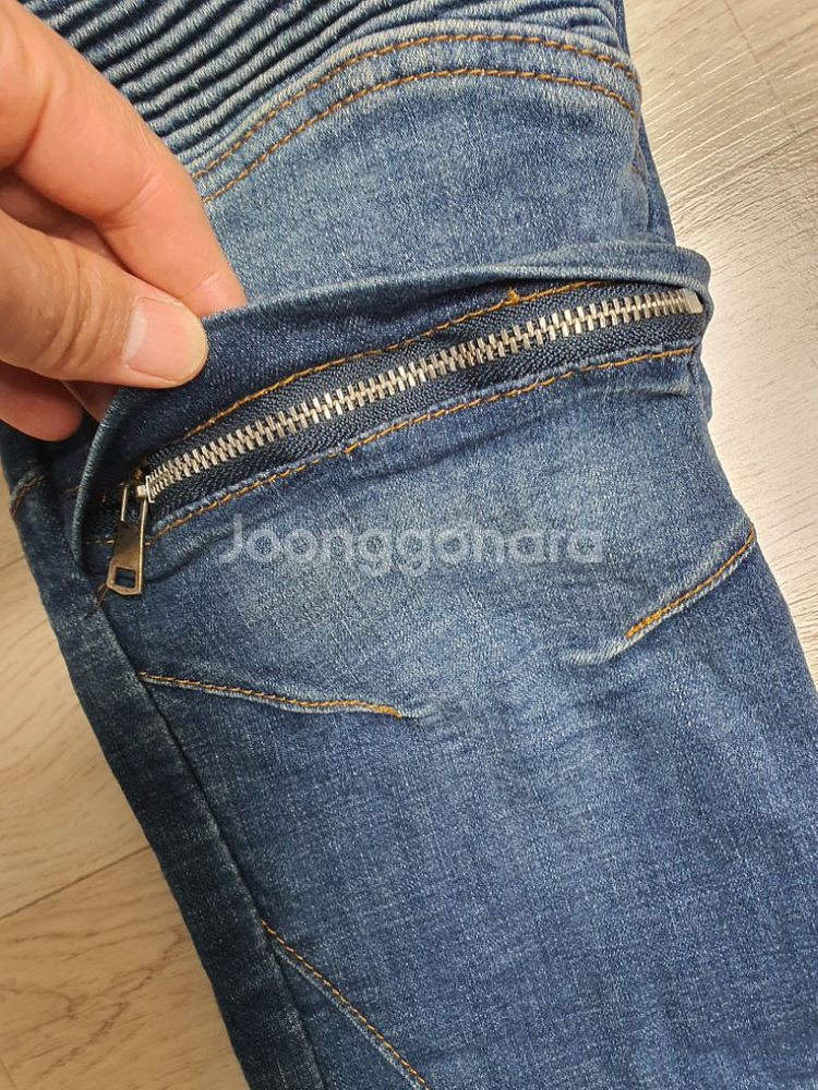 31 모토팬츠 봄가을 청바지 바이크 라이더 새옷느낌--2