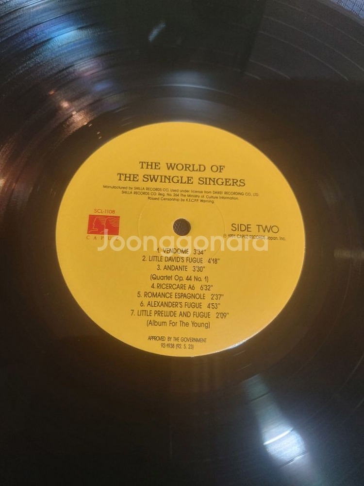 LP The Swingle Singers--2