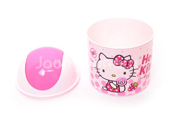 헬로키티 미니 휴지통 Hello Kitty 정품--1