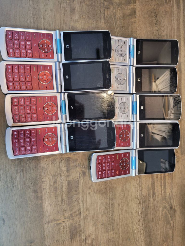 KT T390K 공신폰 피처폰 폴더폰 A급--2