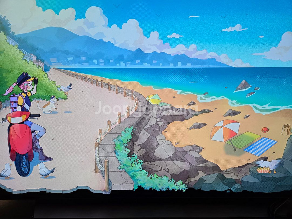 oled tv 48c2ena 스탠드형 팝니다--1