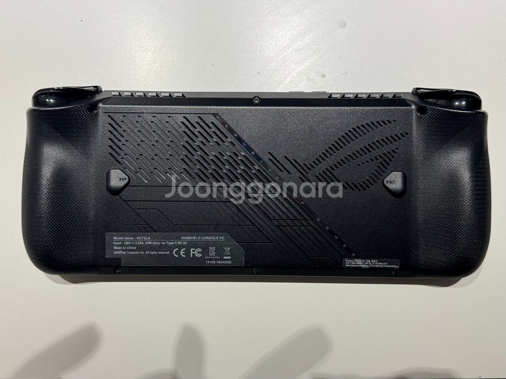 asus rog ally x 흑갈리 풀박스 팝니다--3