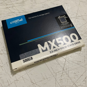 MX500 500g ssd 새제 품택포