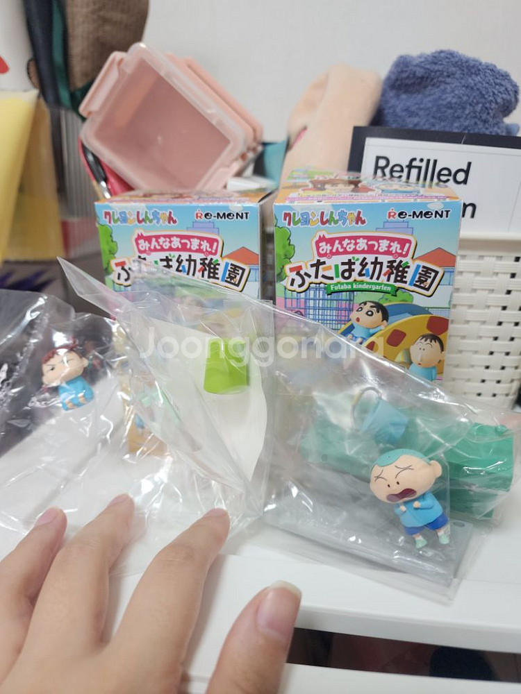 짱구 떡잎유치원 리멘트 훈이 짱구--1