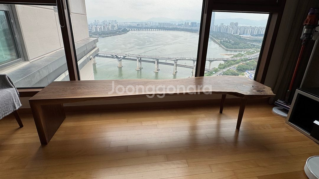 최고급 명품 우드슬랩 테이블 식탁 에이스에비뉴 리바19--6