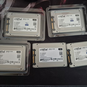 MX500 1TB 팝니다 5개->3개