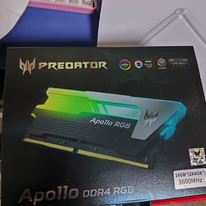 ddr4 3600 cl14 apollo 8x2gb