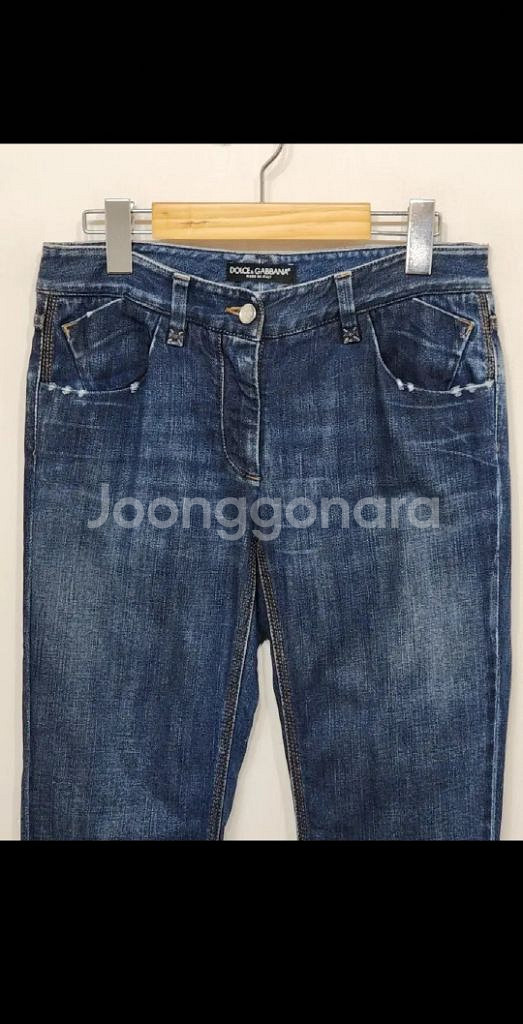 (27) 돌체앤가바나 청바지 중청 스판 데님팬츠 매장판--1