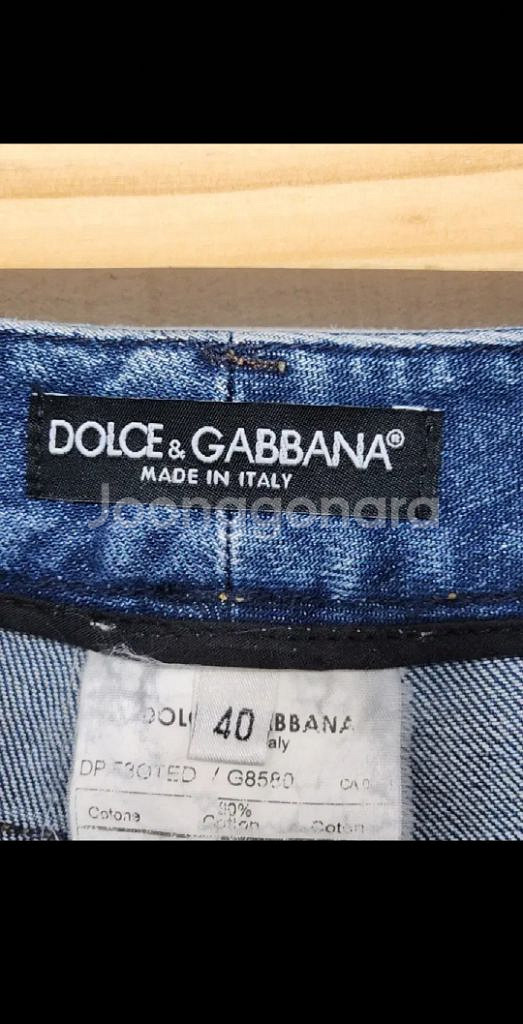 (27) 돌체앤가바나 청바지 중청 스판 데님팬츠 매장판--2