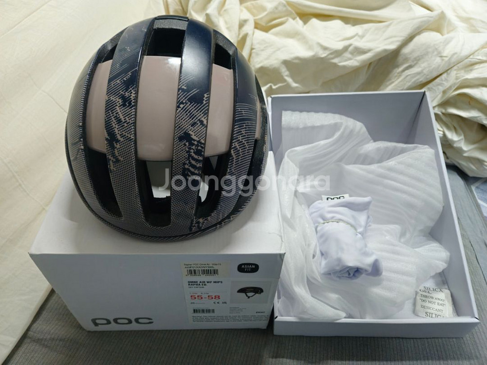 라파 헬멧(poc콜라보) 아시안핏와이드 m사이즈 팝니다--0
