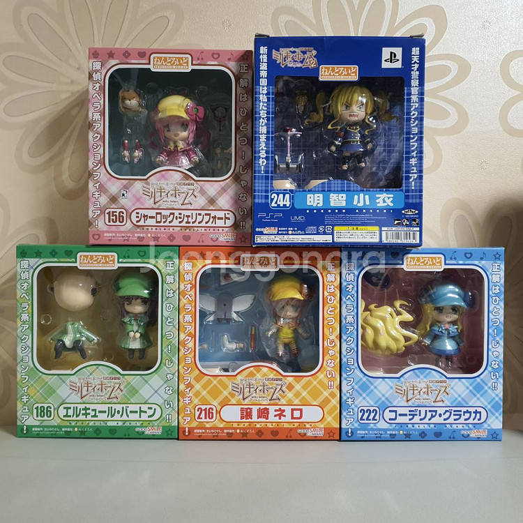 넨도로이드 밀키 홈즈 세트 판매합니다--0