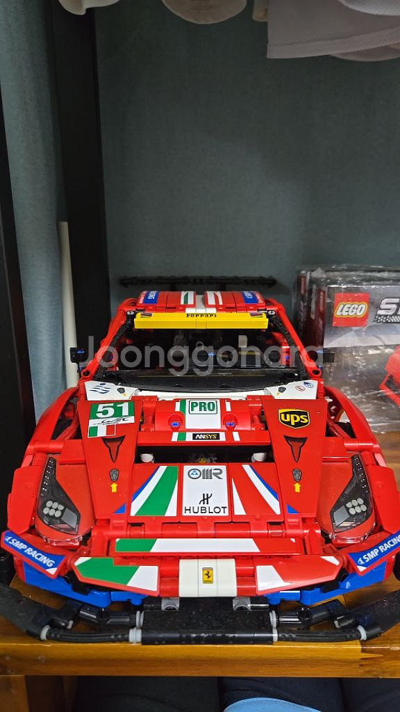 정품 레고 테크닉 페라리 488 GTE--9