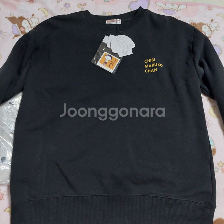 치비마루코짱 L 마루코는아홉살 도톰한 맨투맨 팝니다--2