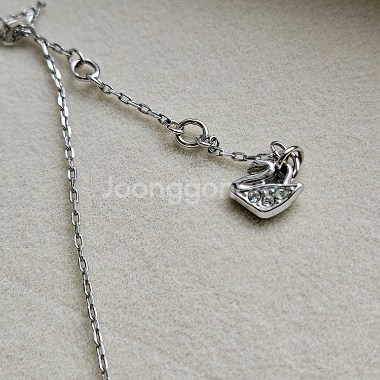 스와로브스키 SWAROVSKI Duo Heart 목걸이--3