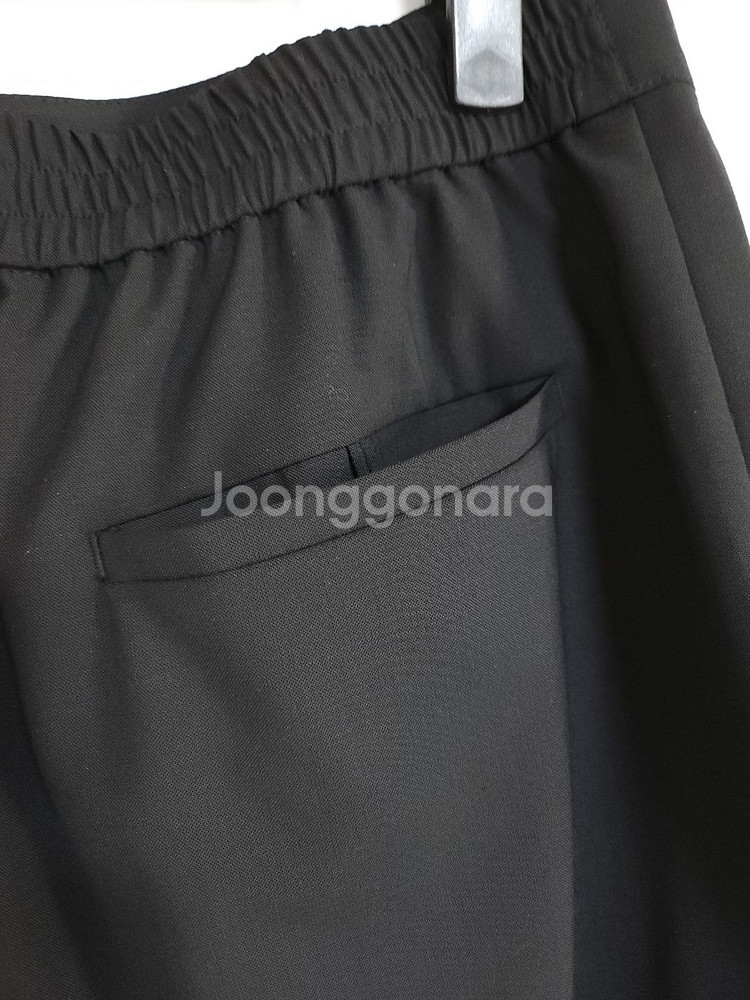 46 준지 블랙 카고 조거 팬츠 바지--5