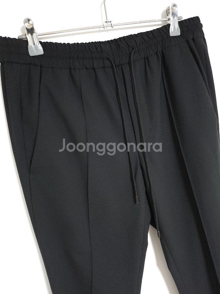 46 준지 블랙 조거 팬츠 바지 JC7821P115--1