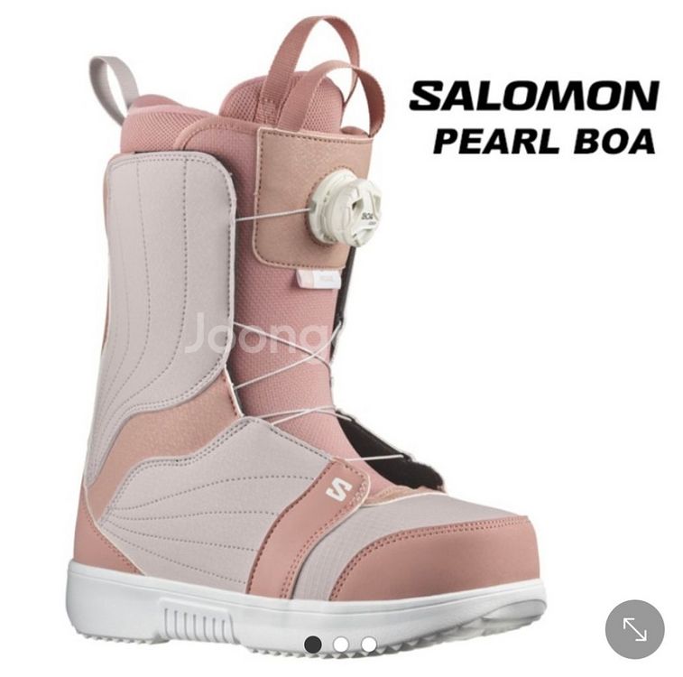 살로몬 여성 스노우보드 부츠 PEARL BOA ASH--0