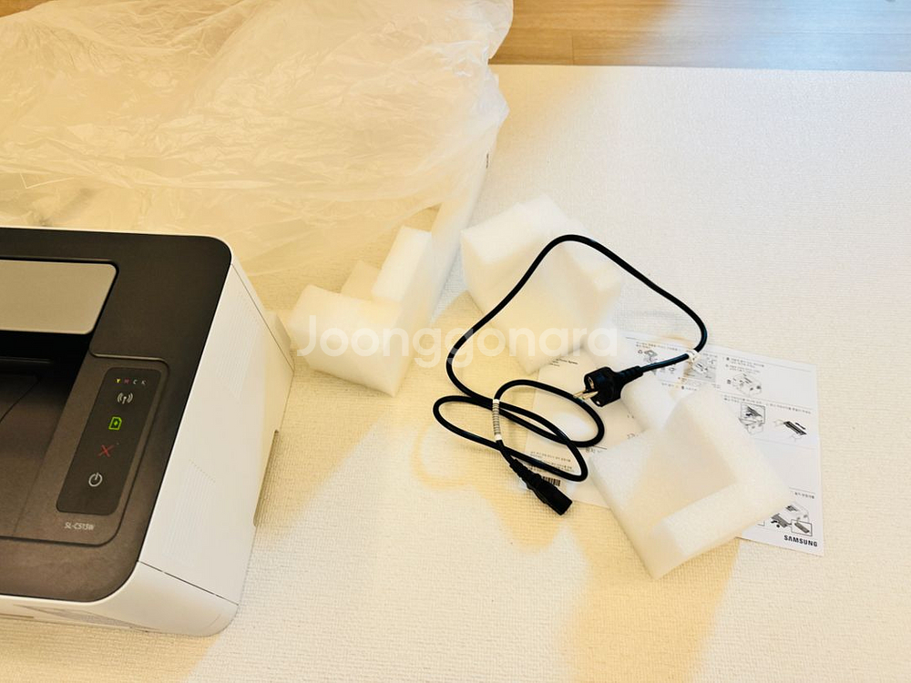 삼성 SL-C513W 레이저 프린터 팝니다(완전새거)--4