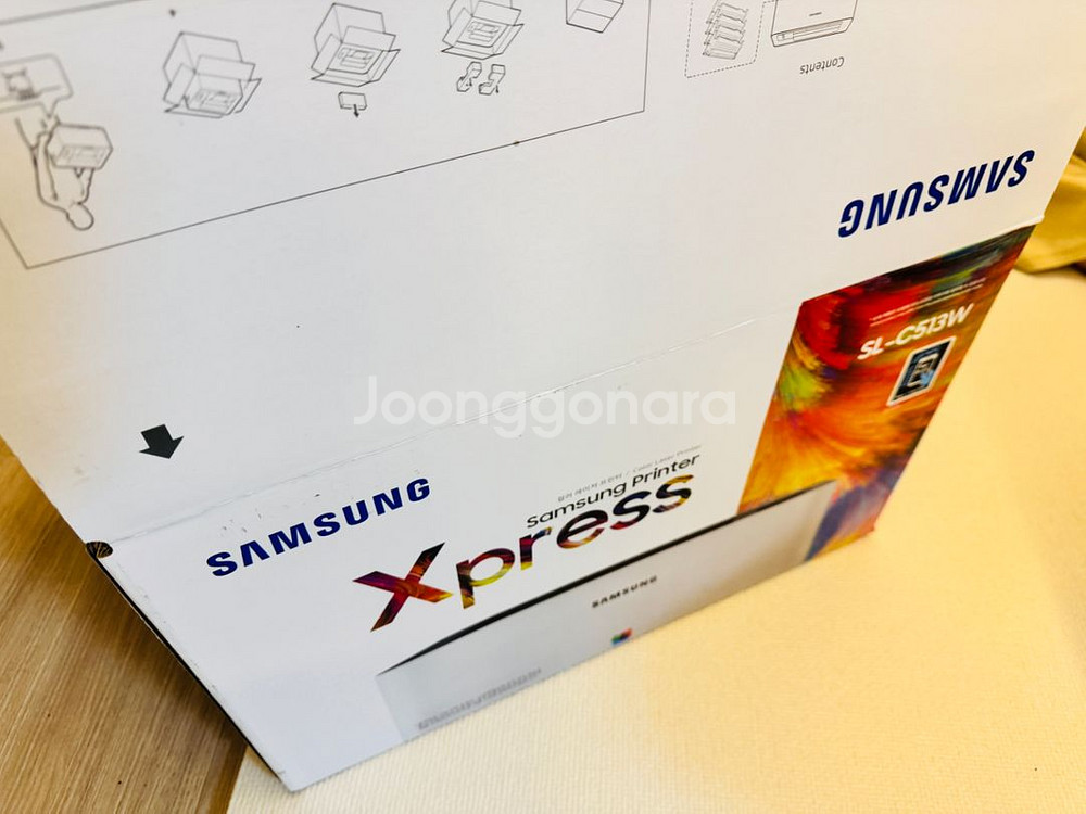 삼성 SL-C513W 레이저 프린터 팝니다(완전새거)--5