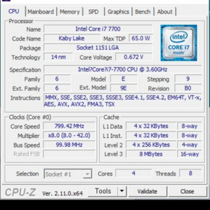 i7 7700 16g 1060 6g 256g