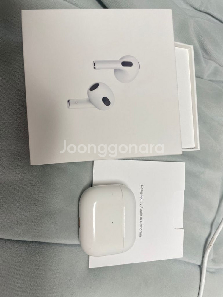 에어팟 3세대 (본품 + 유닛)--3