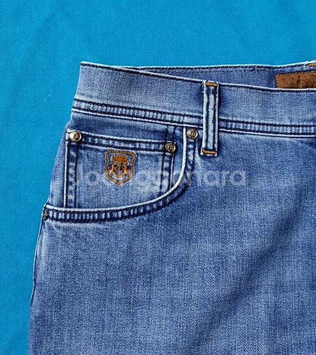 꼬르렐리아니 아이디 럭셔리라인 데님 팬츠 블루진--5