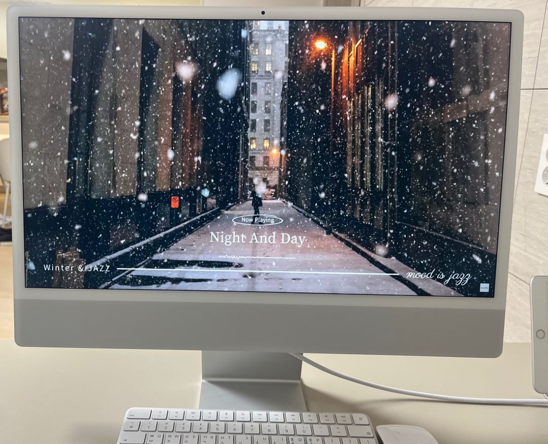 애플 아이맥 24 M1 / 8gb /256gb S급