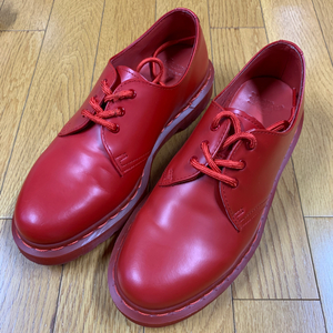 닥터마틴 1461 mono poppy red UK6