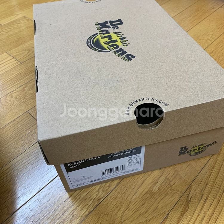 닥터마틴 오리안2 쿼드 UK6 25451001 미사용--5
