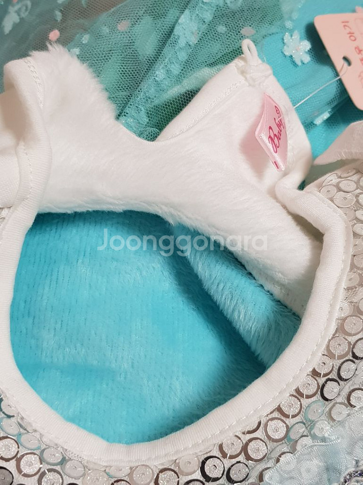 겨울왕국 엘사 기모원피스/120--7