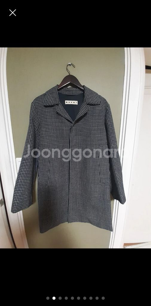 마르니MARNI 코트=이태리46/한국95--1