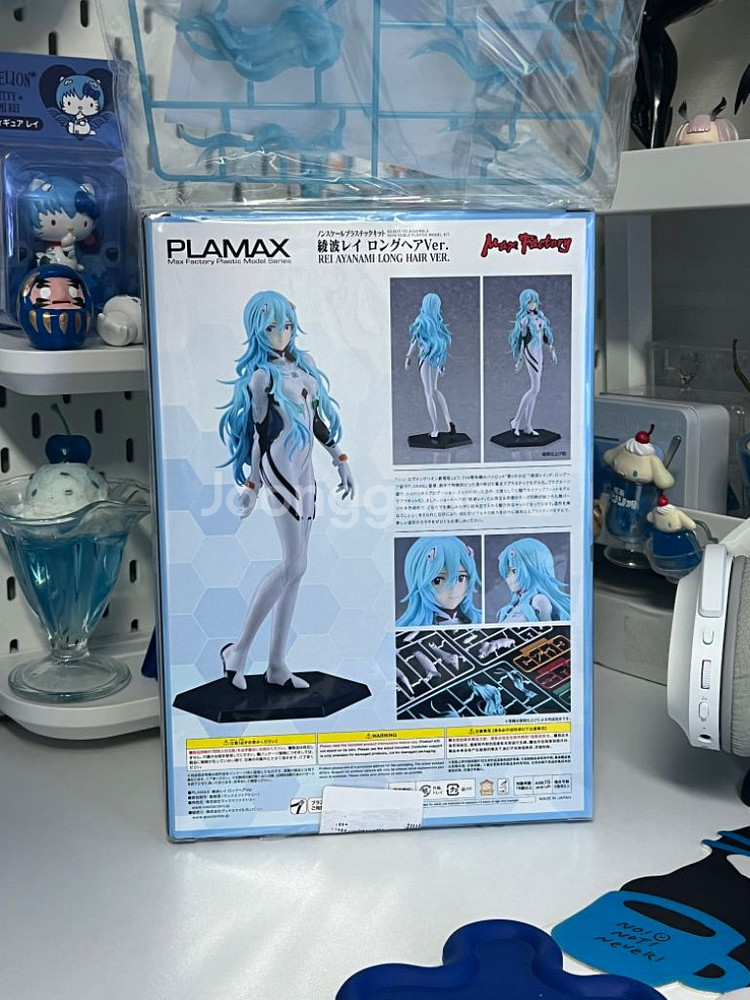 맥스팩토리 PLAMAX 아야나미 레이 롱헤어 특전피규어--1