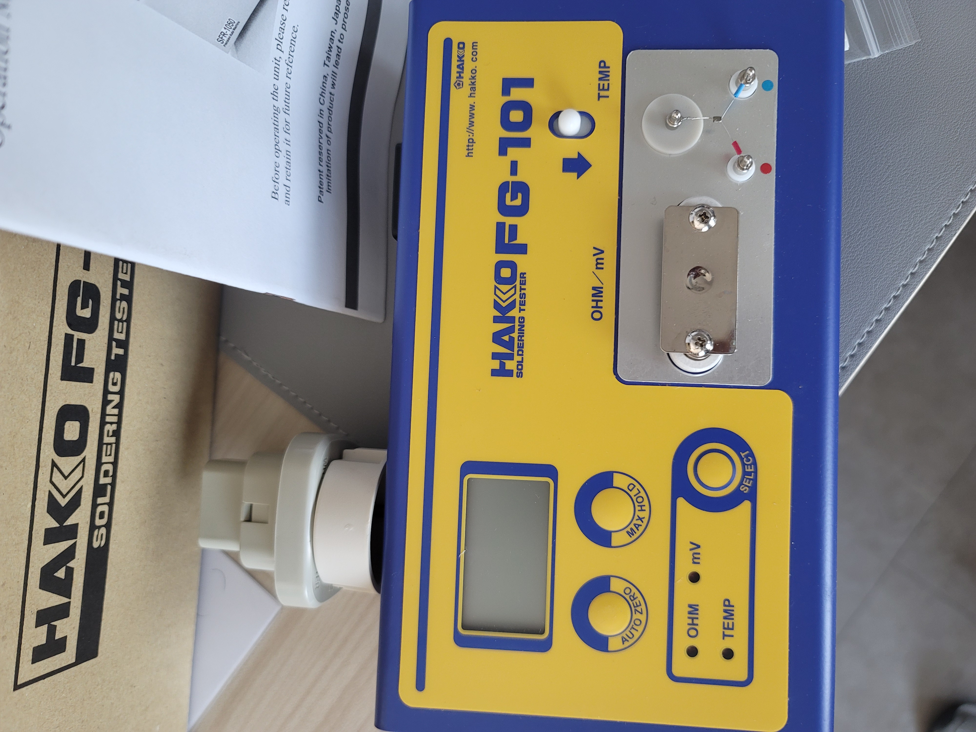 HAKKO 인두팁 테스터 측정기 FG-101