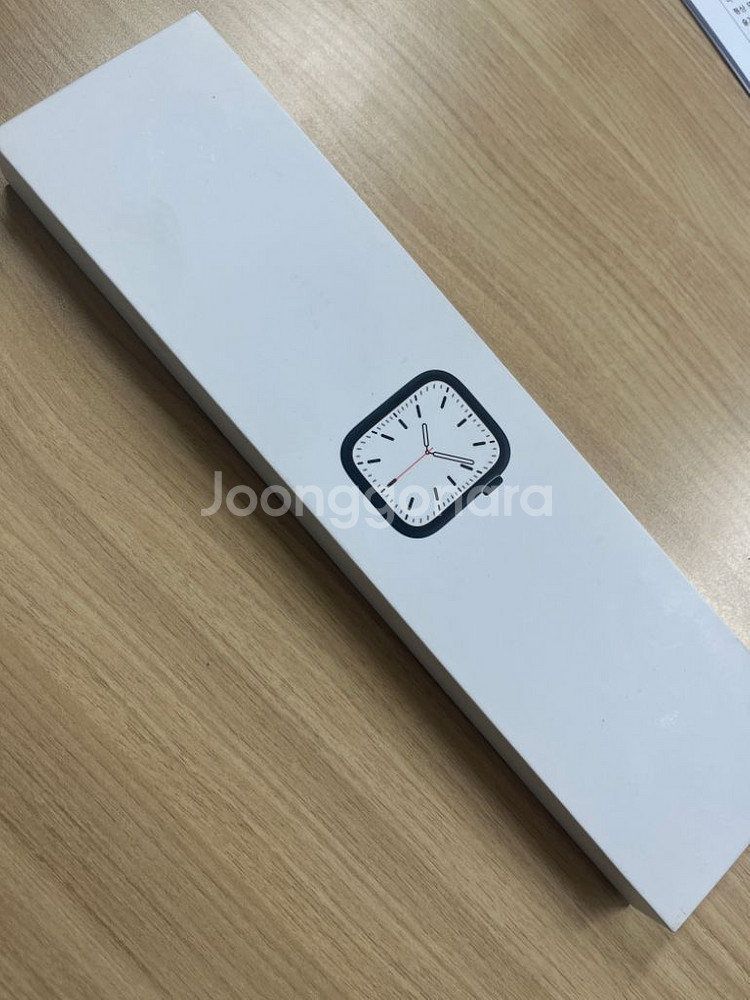 애플워치7 미드나이트 45mm gps S급--2
