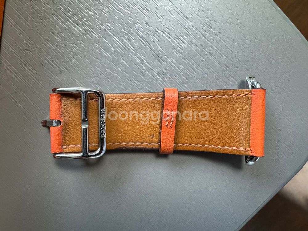 애플워치 에르메스 가죽,오랑쥬 스트랩 일괄--3