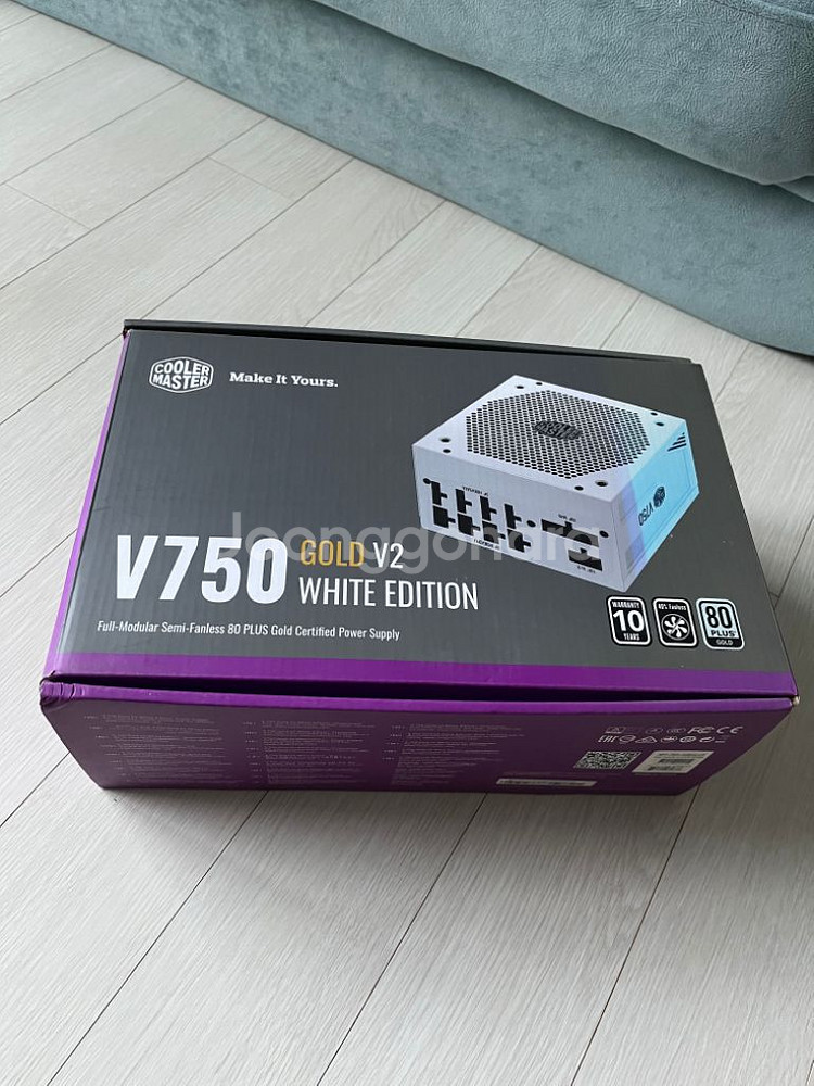 쿨러마스터 V750 Gold V2 화이트에디션 파워--6
