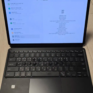 갤럭시탭 S7+ 512.LTE.A급.(북커버키보드포함)