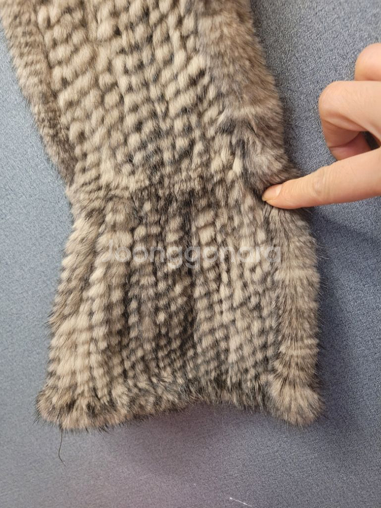 레노마 밍크목도리--2